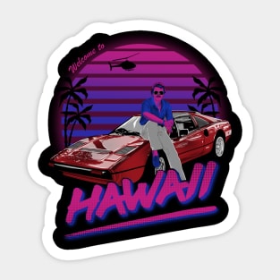 Welcome to Hawaii Sticker